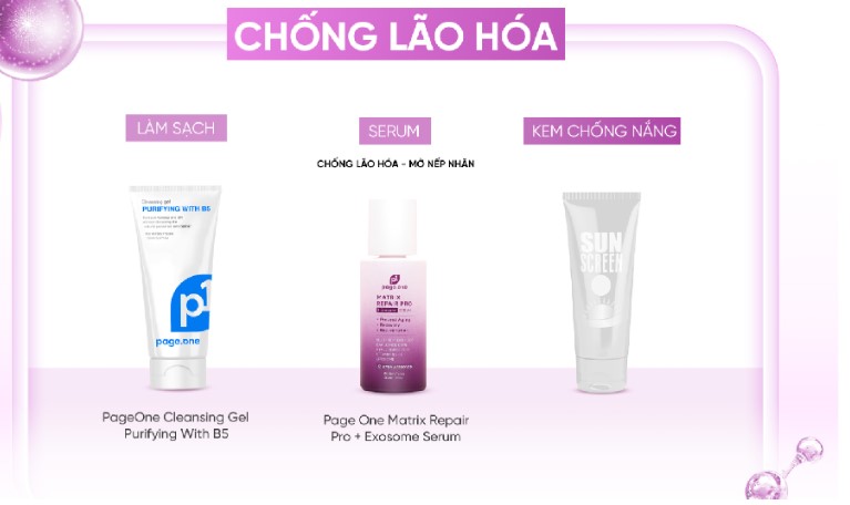 Sử dụng serum chống lão hóa PageOne như thế nào đúng chuẩn chuyên gia? 