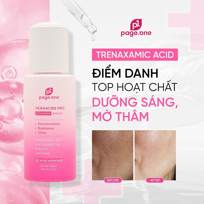 Hiệu quả dược mỹ phẩm PageOne mang lại chỉ sau 6 tuần sử dụng đều đặn Hiệu quả dược mỹ phẩm PageOne mang lại chỉ sau 6 tuần sử dụng đều đặn