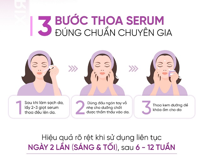 Cách sử dụng serum chống lão hóa PageOne đúng chuẩn chuyên gia