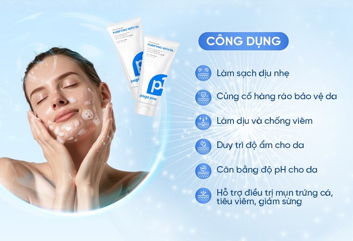 Sữa rửa mặt dịu nhẹ là gợi ý lý tưởng cho mọi làn da