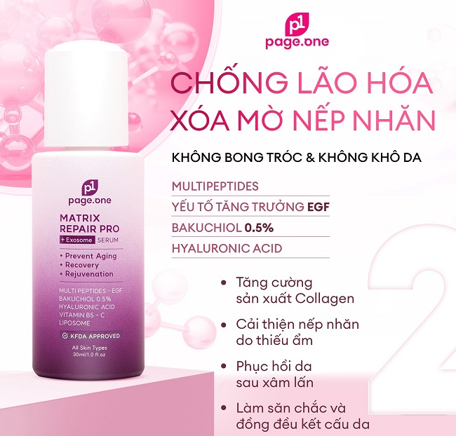 Serum chống lão hóa, cải thiện nếp nhăn PageOne