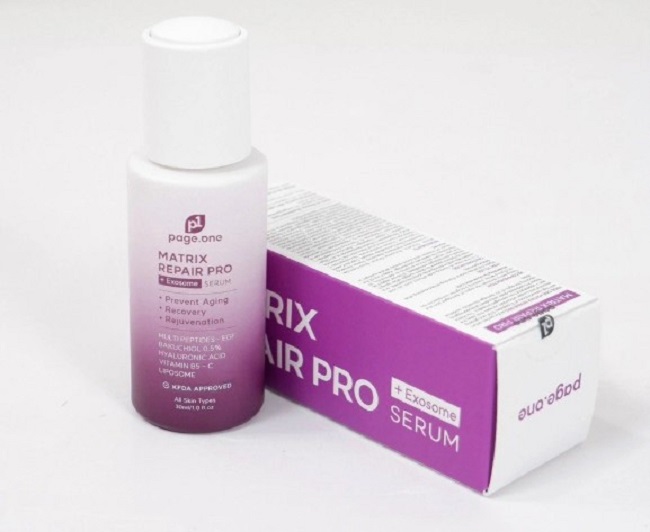 Serum chống lão hóa PageOne thiết kế sang trọng
