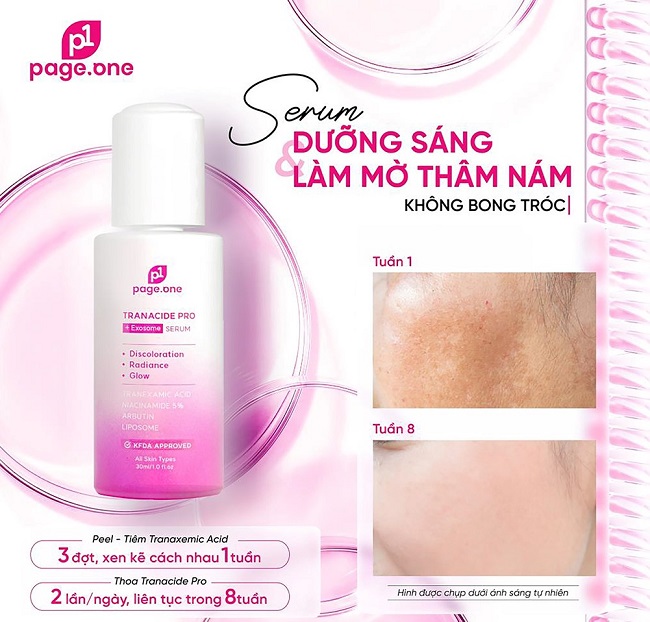 Serum trị nám làm trắng da PageOne Serum trị nám làm trắng da PageOne