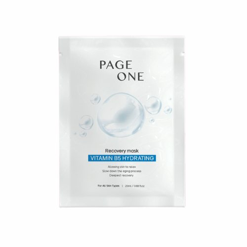 Mặt nạ Dưỡng ẩm Phục hồi Chuyên sâu PageOne Recovery Mask Vitamin B5 Hydrating