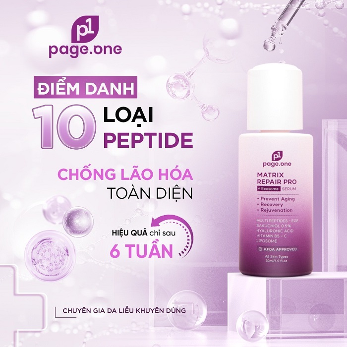Serum chống lão hóa PageOne PageOne Matrix Repair Pro+Exosome